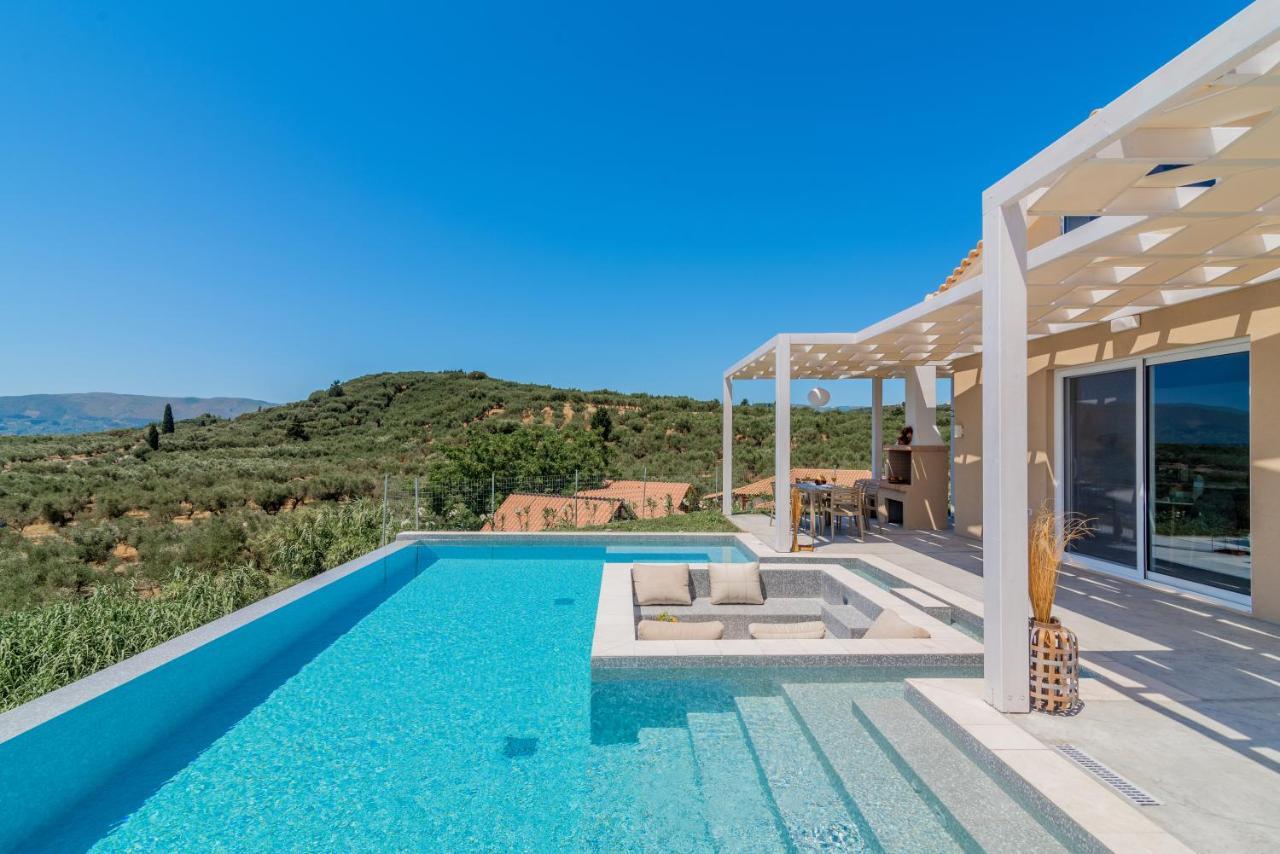 Spartakos Luxury Villa 1 พลานอส ภายนอก รูปภาพ