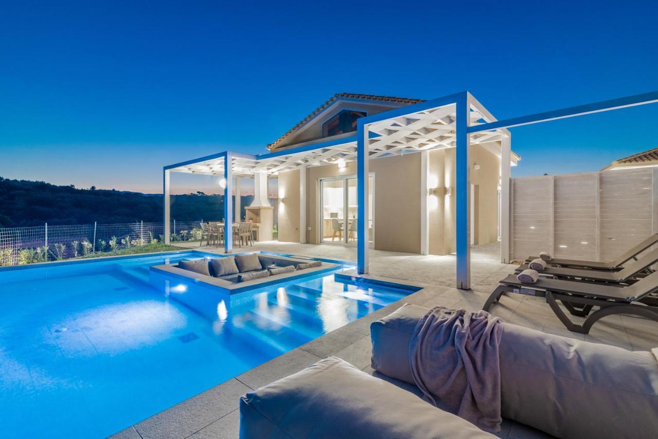 Spartakos Luxury Villa 1 พลานอส ภายนอก รูปภาพ