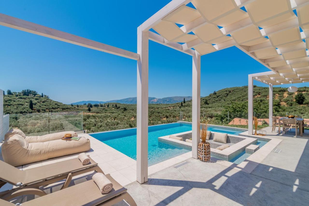 Spartakos Luxury Villa 1 พลานอส ภายนอก รูปภาพ