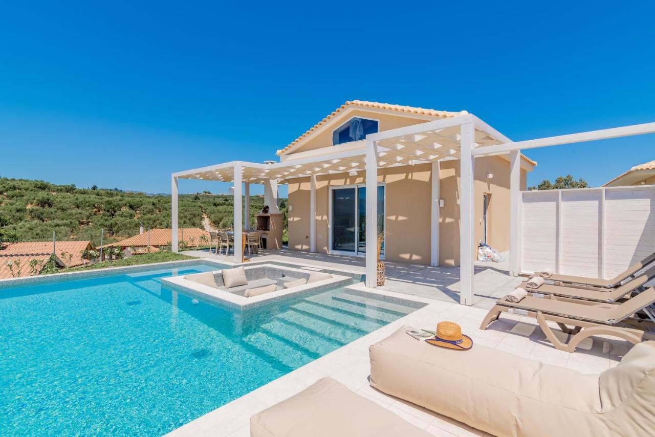 Spartakos Luxury Villa 1 พลานอส ภายนอก รูปภาพ